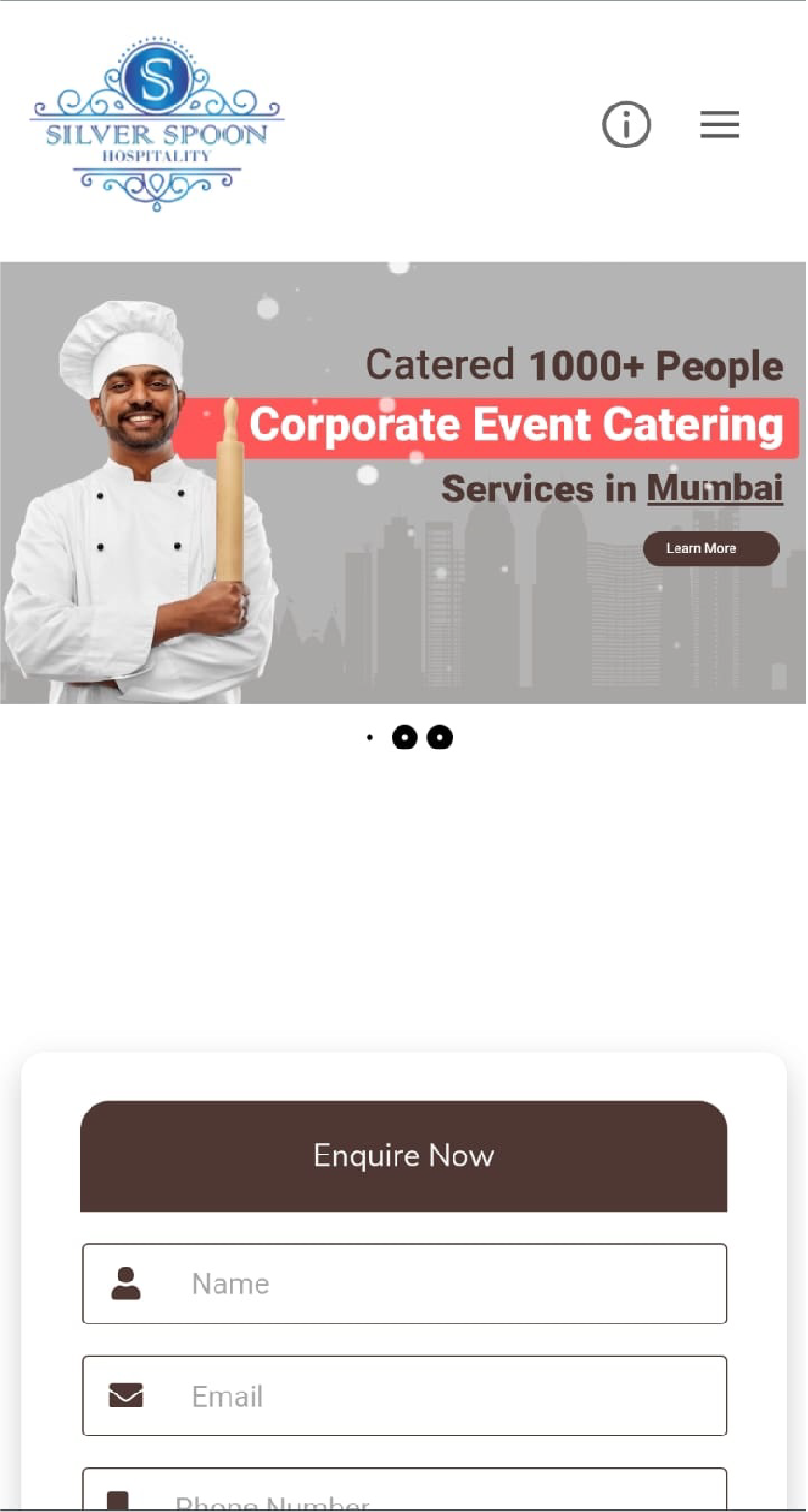 Customer Profile Page